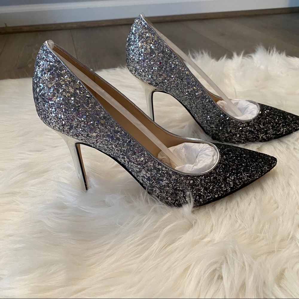 NEW Nine West Bliss Pointy Toe Pump - Silver 7.5